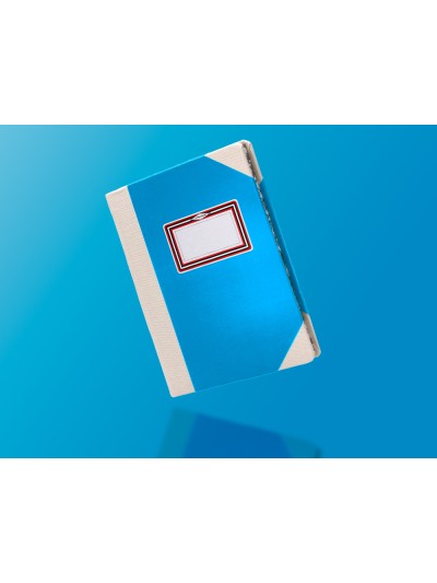 Libro cartone cosido fernandes flecha din a6+ rayado horizontal 50 hojas 100 gr amarillo