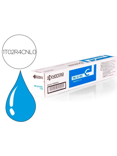 Toner tk-5195c kyocera 1t02r4cnl0 / cyan
