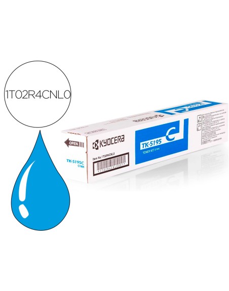 Toner tk-5195c kyocera 1t02r4cnl0 / cyan