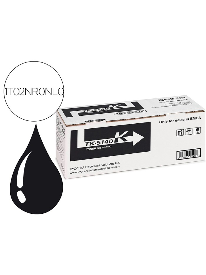 Toner tk-5140k kyocera ecosys m6530cdn, m6530cdn/kl3, p6130cdn, p6130cdn/kl3 negro tk5140 Toner tk-5140k kyocera ecosys m6530cdn, m6530cdn/kl3, p6130cdn, p6130cdn/kl3 negro tk5140