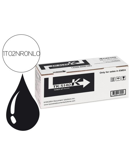 Toner tk-5140k kyocera ecosys m6530cdn, m6530cdn/kl3, p6130cdn, p6130cdn/kl3 negro tk5140