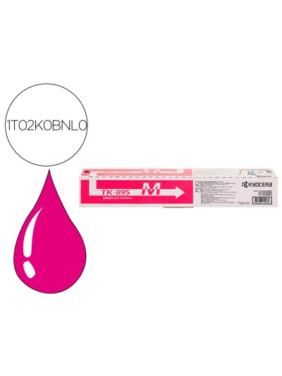 Toner kyocera -mita tk985m fsc-8020mcp / 8025mcp / c8520 / c8525 laser magenta tk895m