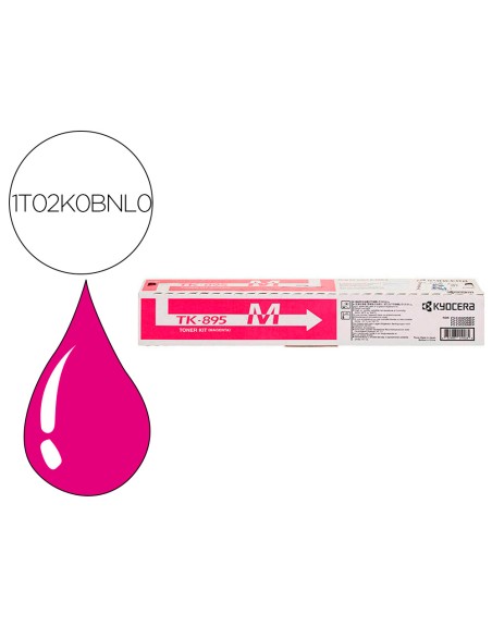 Toner kyocera -mita tk985m fsc-8020mcp / 8025mcp / c8520 / c8525 laser magenta tk895m