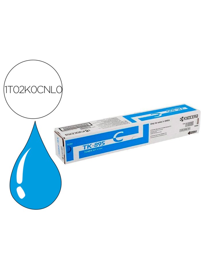 Toner kyocera -mita tk895c fsc-8020mcp / 8025mcp / c8520 / c8525 laser cian tk895c Toner kyocera -mita tk895c fsc-8020mcp / 8025mcp / c8520 / c8525 laser cian tk895c