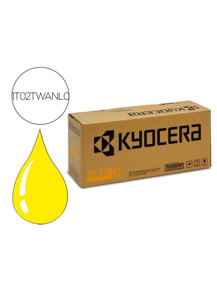 Toner kyocera tk5280y amarillo para ecosysm6235 / 6635cidn Toner kyocera tk5280y amarillo para ecosysm6235 / 6635cidn