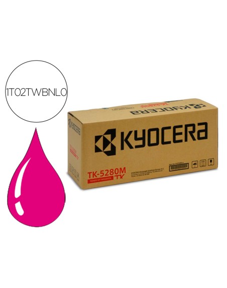 Toner kyocera tk5280m magenta para ecosysm6235 / 6635cidn