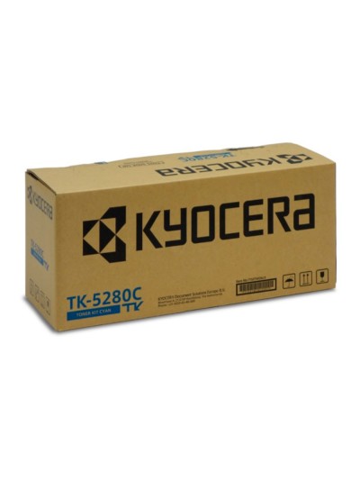 Toner kyocera tk5280c cian para ecosysm6235 / 6635cidn