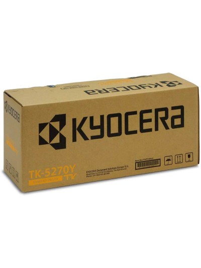 Toner kyocera tk5270y amarillo para ecosys m6230 / 6630cidn