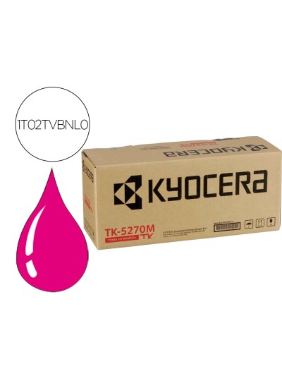Toner kyocera tk5270m magenta para ecosys m6230/6630cidn