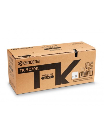 Toner kyocera tk5270k negro para ecosys m6230 / 6630cidn