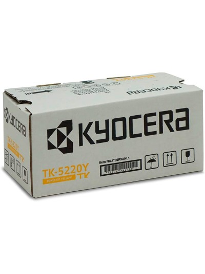 Toner kyocera mita tk-5220y amarillo ecosys m5521cdw, ecosys m5521cdn 1200 pag
