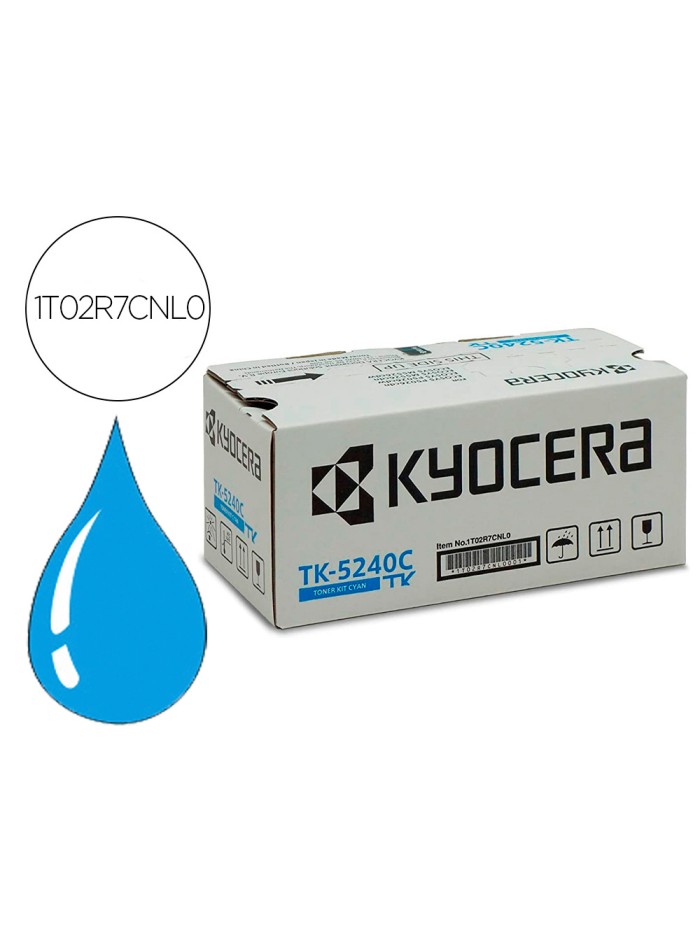 Toner kyocera tk-5240c mita m5526cdn cian 3.000 p ginas Toner kyocera tk-5240c mita m5526cdn cian 3.000 p ginas