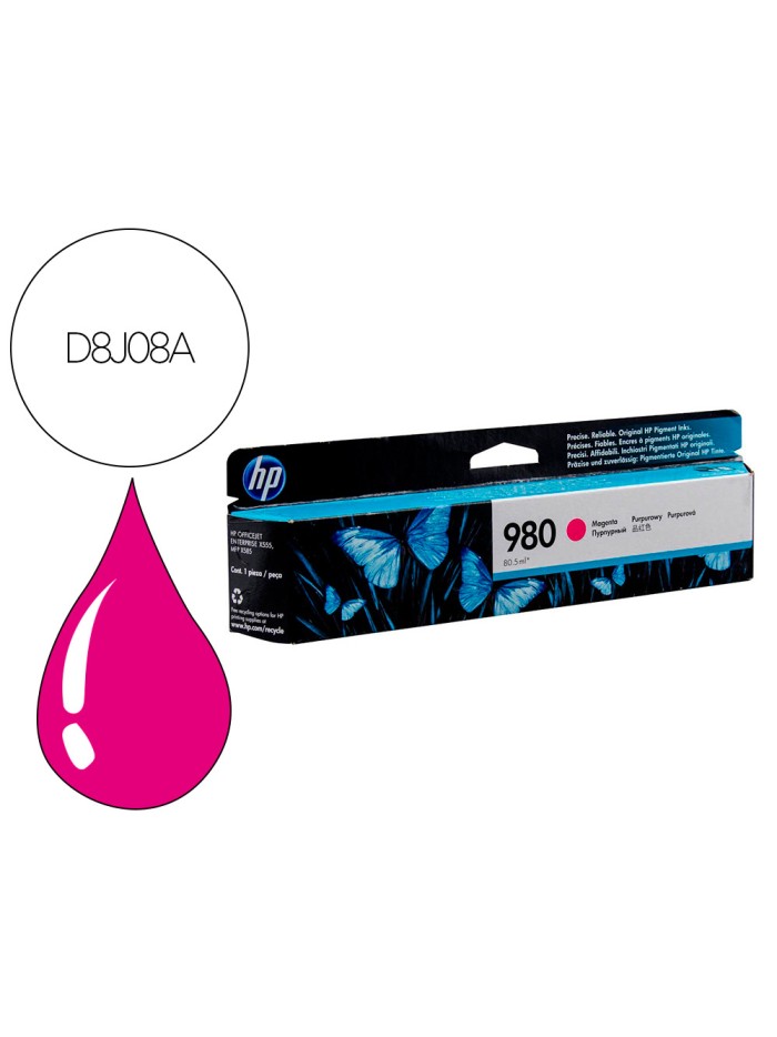 Toner hp empresa x585toner magenta n 980 Toner hp empresa x585toner magenta n 980