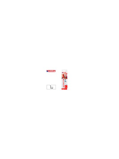 Rotulador edding marcador permanente 3000 rojo n.2 punta redonda 1,5-3 mm blister de 1 unidad