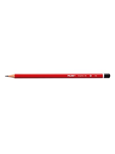 Lapices de grafito milan hexagonal hb + goma 430 + afilalapiz blister de 3 unidades