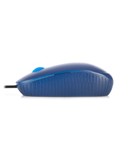 Raton ngs wired flame optico con cable 1000 dpi ambidiestros usb color azul