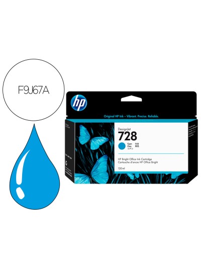 Ink-jet hp designjet t730 cian n 728/1000 paginas