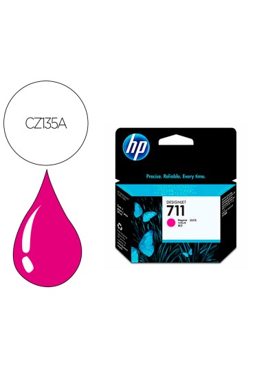Ink-jet hp designjet t120/t520 magenta n 711 pack 3/1000 paginas