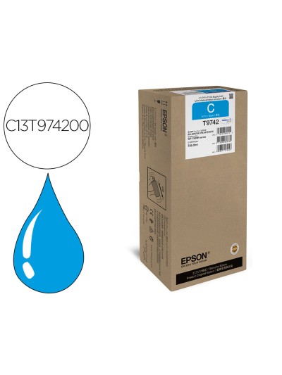 Ink-jet epson workforce pro wf-c869r cian xxl ink supply unit
