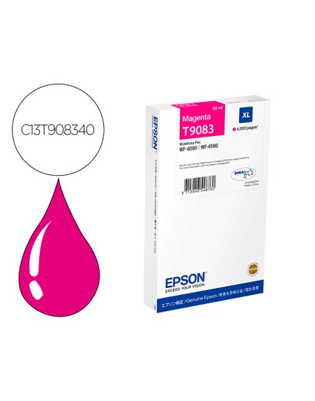 Ink-jet epson wf-6590dwf/wf-6090dw magenta xl