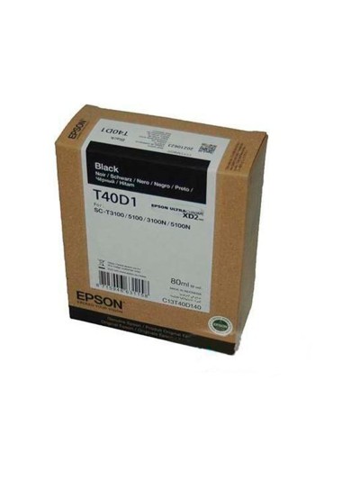 Ink-jet epson ultrachrome xd2 negro t40d140 sc-t3100/sc-t 5100 80 ml