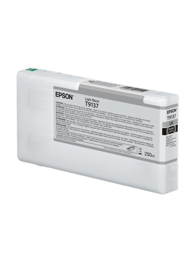 Ink-jet epson t9137 light negro ink 200ml