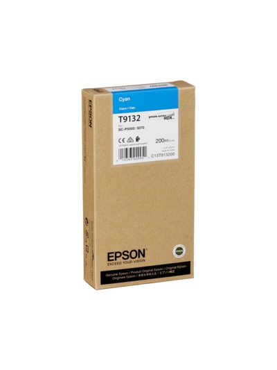 Ink-jet epson t9132 cian ink 200ml