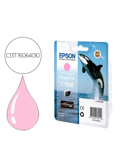 Ink-jet epson surecolor sc-p600 magenta vivo claro