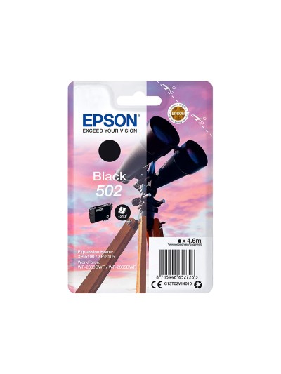 Ink-jet epson singlepack negro 502 ink