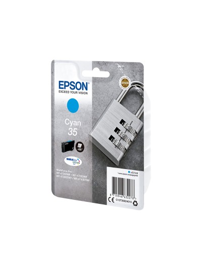 Ink-jet epson singlepack cian 35 durabrite ultra ink