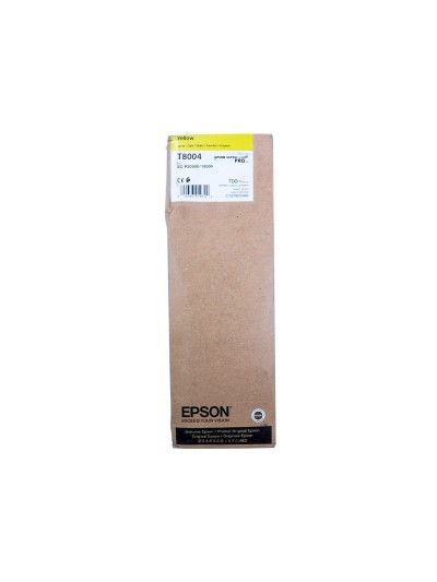 Ink-jet epson singlepack amarillo t800400 ultrachrome pro 700ml