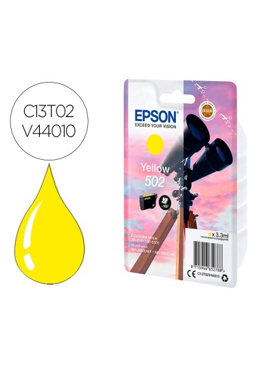 Ink-jet epson singlepack amarillo 502 ink