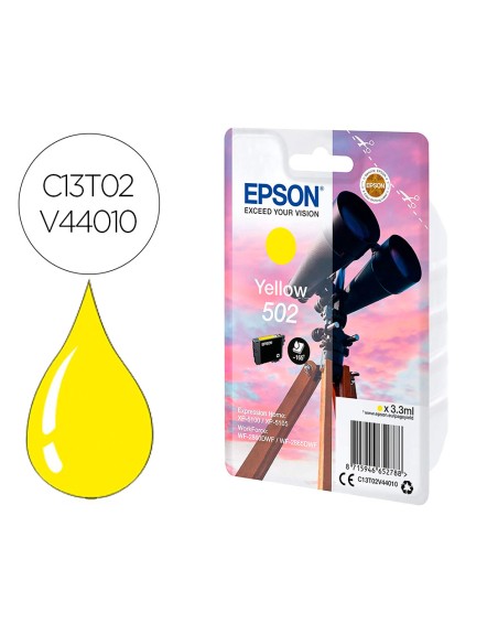 Ink-jet epson singlepack amarillo 502 ink