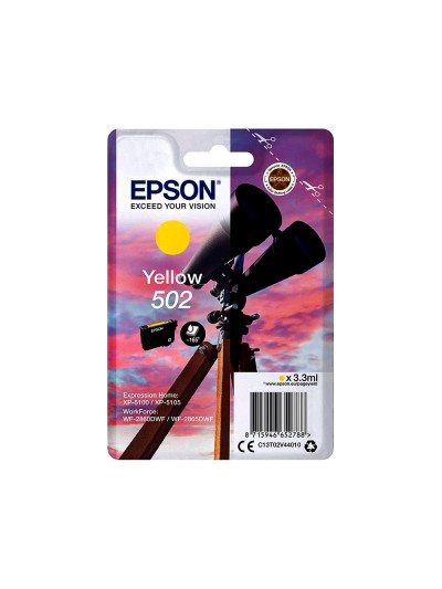 Ink-jet epson singlepack amarillo 502 ink
