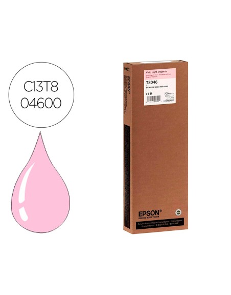 Ink-jet epson gf surecolor serie sc-p vivid light magenta ultrachrome hdx/hd 700ml