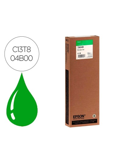 Ink-jet epson gf surecolor serie sc-p verde ultrachrome hdx/hd 700ml
