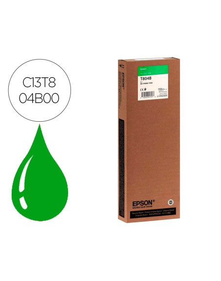 Ink-jet epson gf surecolor serie sc-p verde ultrachrome hdx/hd 700ml