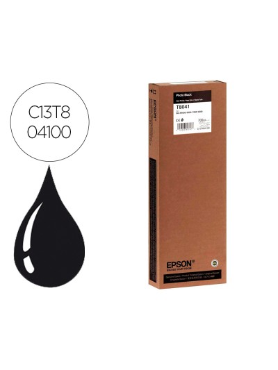 Ink-jet epson gf surecolor serie sc-p negro photo ultrachrome hdx/hd 700ml