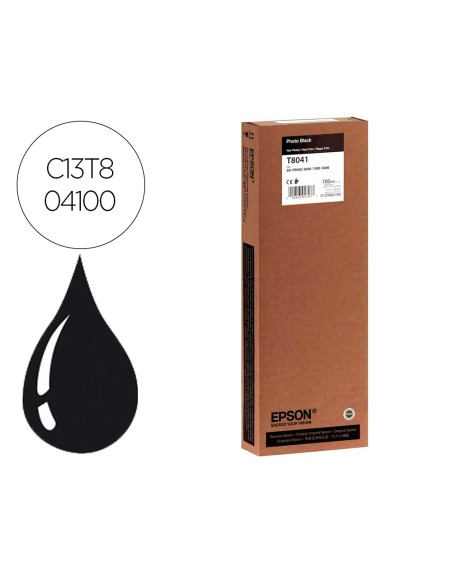 Ink-jet epson gf surecolor serie sc-p negro photo ultrachrome hdx/hd 700ml