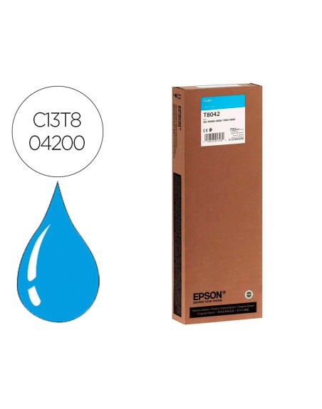 Ink-jet epson gf surecolor serie sc-p cian ultrachrome hdx/hd 700ml