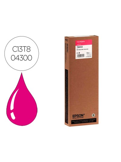 Ink-jet epson gf surecolor serie sc-p vivid magenta ultrachrome hdx/hd 700ml