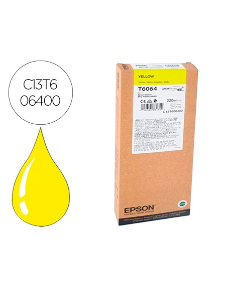 Ink-jet epson gf stylus pro 4880/4800 amarillo