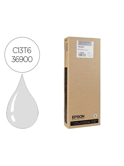 Ink-jet epson gf stylus photo 7900/9900 gris claro alta capacidad