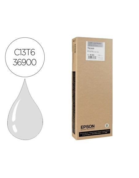 Ink-jet epson gf stylus photo 7900/9900 gris claro alta capacidad
