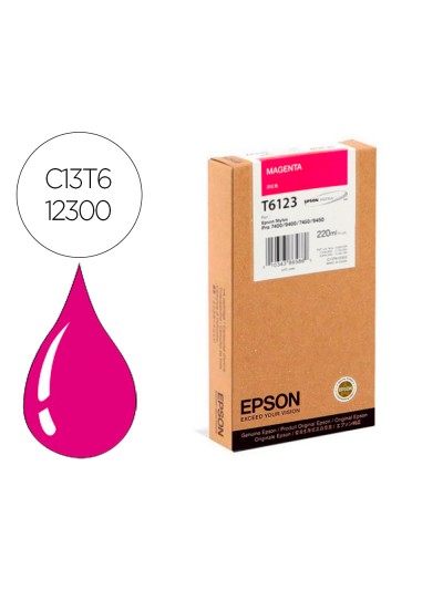 Ink-jet epson gf stylus photo 7450/9450/7400/9400 magenta alta capacidad