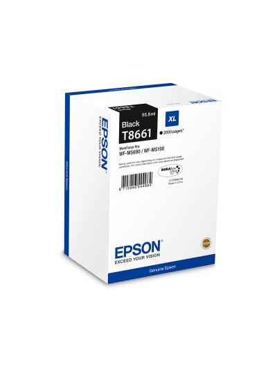Ink-jet epson t8661 negro xl wf-m5190dw/m5690dwf