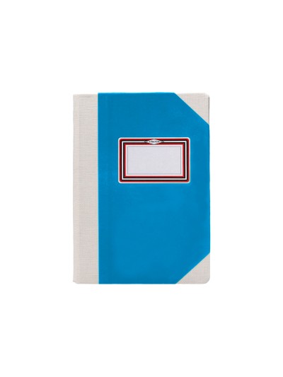 Libro cartone cosido fernandes flecha din a4+ rayado horizontal 50 hojas 100 gr azul