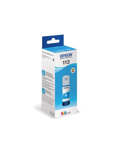 Ink-jet epson ecotank 113 series cian