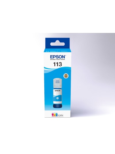 Ink-jet epson ecotank 113 series cian