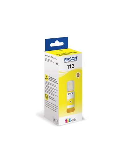 Ink-jet epson ecotank 113 series amarillo